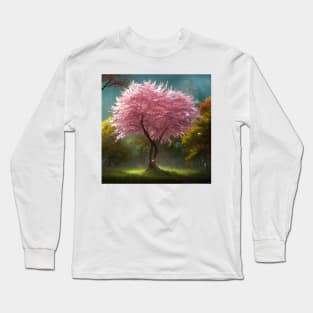 Sakura, the Tree of Fantasy Long Sleeve T-Shirt